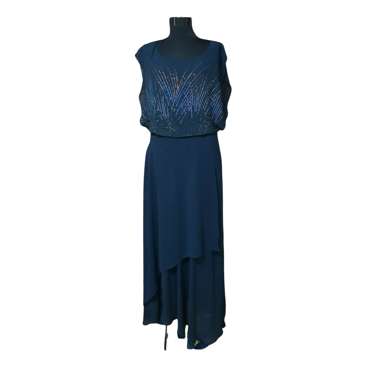 Maxi dress Musani couture Navy size 38 